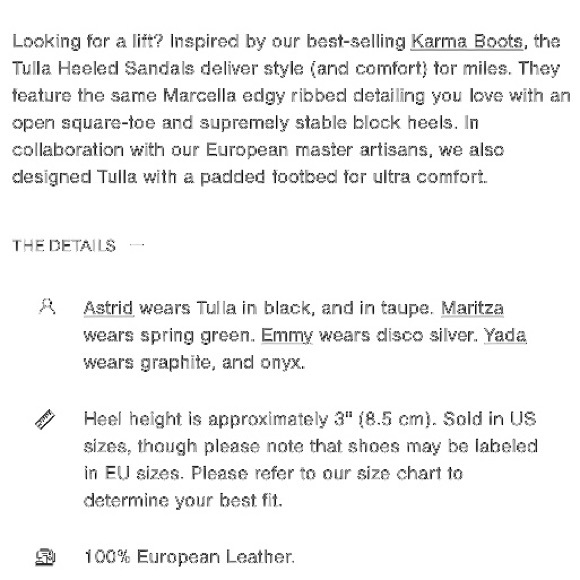 Marcella NYC Tula Heeled Sandals Size 7 Taupe Like New - Picture 14 of 16